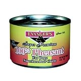 Evanger's Super Premium 100% Pheasant for Dogs, Case of 24