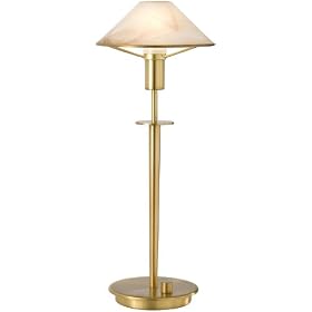 Holtkoetter 6514 AB ABR Halogen Table Lamp, Antique Brass