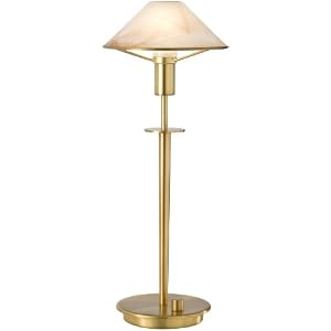 Holtkoetter 6514 AB ABR Halogen Table Lamp, Antique Brass by Holtkoetter