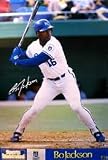 Vintage KANSAS CITY Royals BO JACKSON Mint Sealed Baseball SPORTS ILLUSTRATED Poster (Large Size 23" x 35") Dated 1989