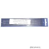 Eigenschaften   / Wolframelektrode grau WC 20 Geeignet für Stahl + V2A 3,2 x 175 mm, Preis pro Stück
