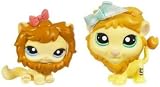 Littlest Pet Shop Sassiest Pairs - Lion and Lioness #1004 & #1005IMAGE