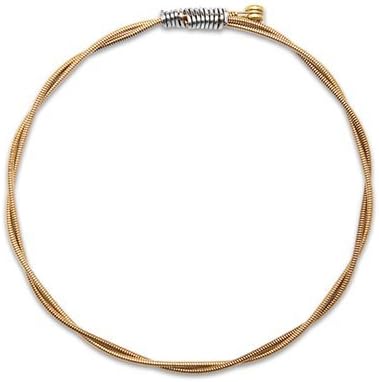 Wear Your Music Recycled Guitar String Bracelet Adult Small/Medium Sterling