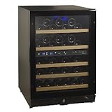 IMAGE OF N'FINITY 50 Dual Zone Wine Cellar -Right Hinged Full Glass Door