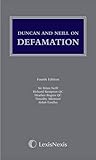 Duncan and Neill on defamation