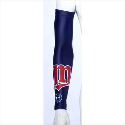 MLB Minnesota Twins Arm Warmers, Blue, Medium