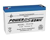 1 of Power-Sonic ps6100, 6V 10 Ah Sealed Lead Acid