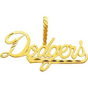14k MLB Los Angeles Dodgers Charm