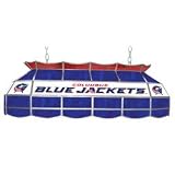 NHL Columbus Blue Jackets Stained Glass 40 inch Lighting Fixture