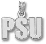 Penn State Nittany Lions Solid Sterling Silver ''PSU'' Pendant