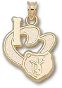 Memphis Grizzlies "I Heart Logo" 3/4" Charm/Pendant