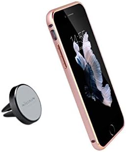 JUNCH iPhone 6S Case +Car Mount Holder,Universal Car Air Vent Magnetic Car Mount Holder With a Back Cover Case for iPhone 6S/6 4.7 Inch -Retail Package Cover (Rose Golden)