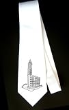 Party Decoration Necktie with "black and white", construction, structure, tower, architecture, building, "New York City"