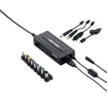 Tecknet WS9045 90W Universal AC-DC Laptop Power Adaptor 15/24V With USB Port and 12 Connectors