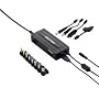 Tecknet WS9045 90W Universal AC-DC Laptop Power Adaptor 15/24V With USB Port and 12 Connectors