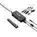 Tecknet WS9045 90W Universal AC-DC Laptop Power Adaptor 15/24V With USB Port and 12 Connectors
