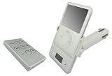 greymobiles 3 In 1 FM Transmitter/Car Charger Kit WITH REMOTE For iPod Nano 3G 4GB/8GB (Silver)