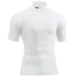(アンダーアーマー)UNDER ARMOUR UAコールドギアコンプレッションショートスリーブモックT MCM3810 アスレチック メンズ コンプレッションベースレイヤー MCM3810 WHT W