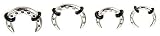 315oVwTIqLL. SL160  316L Surgical Stainless Steel Tribal Dimple Pincher, 10g   Sold as a Pair