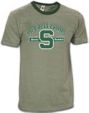 1979 Michigan State Spartans National Basketball Champions S/S Ringer T-Shirt