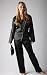 Women's Classic Satin Pajamas Set and Matching Sleep Mask, Elegant Sleepwear by Mystic