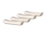 Review Kitchen Craft CIR0713 / Ciroa Asea White Porcelain Chopstick Rests, Set of 4