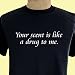 Twilight YOUR SCENT IS LIKE A DRUG TO ME T Shirt XL Licensed