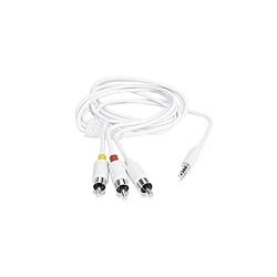 iPod A/V (Stereo Audio & Video) 3.5mm Cable - by Abacus24-7