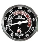 Review Tel-Tru  / Tel-Tru 351K04FBAKLA4AA BQ300 100-500F Barbecue Thermometer - Black Dial with 4 Inch Stem