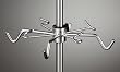 CLINTON IV/INFUSION STAND OPTIONS Organizer & hooks Item# IV-55