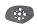 Passenger Side Non-heated Mirror Glass w/backing plate, Cadillac Escalade, Chevrolet Avalanche, Silverado, GMC Sierra 1500, Silverado/Sierra 2500, 3500, Suburban, Tahoe, Yukon