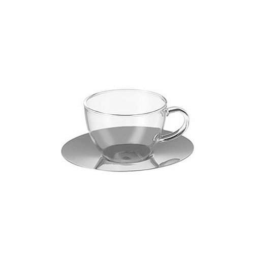 Leonardo 97853 Tasse mit Untersetzer, Flavour, 2er Set