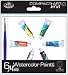 Royal Brush Compact Art Sets Mini Watercolor Paints w/Brush 6 Colors CA-ART-32; 6 Items/Order