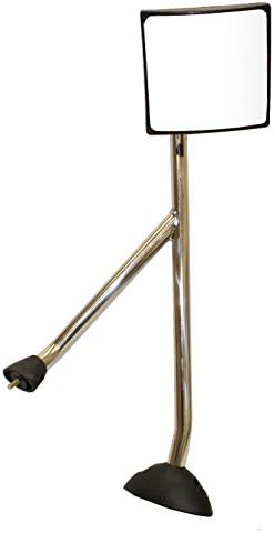 PetaParts PBP 35-036 International ProStar Hood Mirror with Arm (Passenger Side, Chrome)
