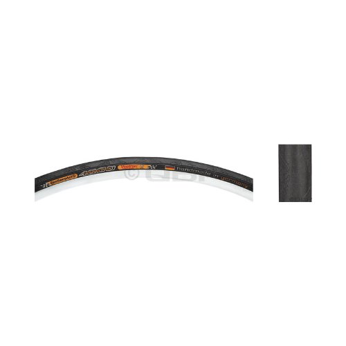 Continental Grand Prix 4000 Tubular Bicycle Tire with Black Chili (28x22, Tubular)
