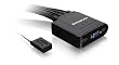 IOGear 4-Port USB Cable KVM Switch GCS24U (Black)