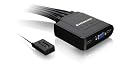 IOGear 4-Port USB Cable KVM Switch GCS24U (Black)