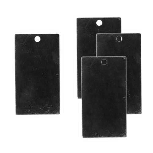 Vintaj Arte Metal Rectangle Stamping Blanks For Altered Art Crafts 23x13mm (4)