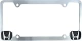 Bully WL051-C Honda License Plate Frame - Chrome