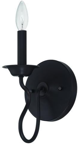 Jeremiah 36261-ABZ, Clarion Candle Wall Sconce Lighting, 1 Light, 20 Total Watts, Aged Bronze by Jeremiah Lighting