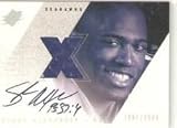 2000 SPx #152 Shaun Alexander - Seattle Seahawks (Piece of Authentic Game-Worn Jersey Autographed Serial #'d 2000 Rookie Card ) (Football Cards)