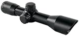 NcStar Courage Series Compact 6X32 Scope with P4 Sniper Reticle (Black/Green)