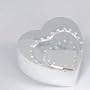 SILVER DOUBLE HEART BOX WITH JEWELS