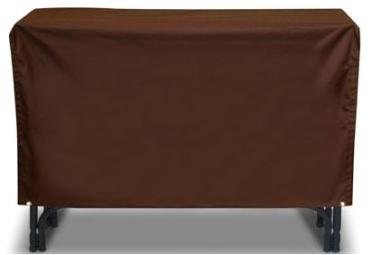 Two Dogs Designs 96-Inch Log Rack Cover, Chocolate Brown