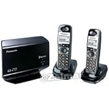 Panasonic KX-TH1212B Link-to-Cell Expandable Bluetooth-Enabled DECT 6.0 Phone System (2 Handsets)