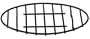 Danesco Roasting Rack - Oval - 9 ? 12 - Non-stick