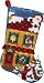Bucilla Victorian House Lighted Stocking Felt Applique Kit 18" Long 85309, 1 Item(s)/Order