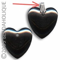 Sterling Silver Pinch Bail For Stone & Crystal Pendants (10)