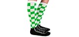 Johnny Glow Checkered Kids Socks Size: 7-8 Years