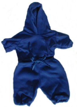 315pDki6TtL Blue Sweat Suit Clothes for 14   18 Stuffed Animals and Dolls